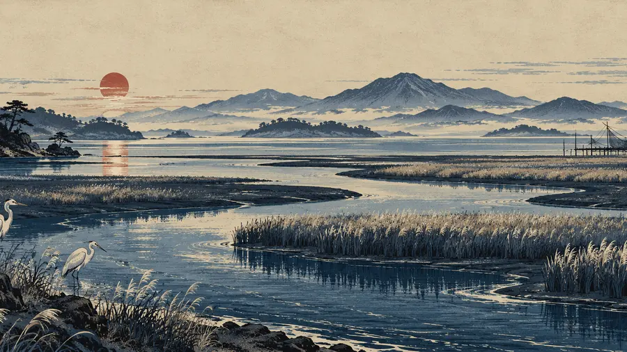 Kanagawa theme wallpaper
